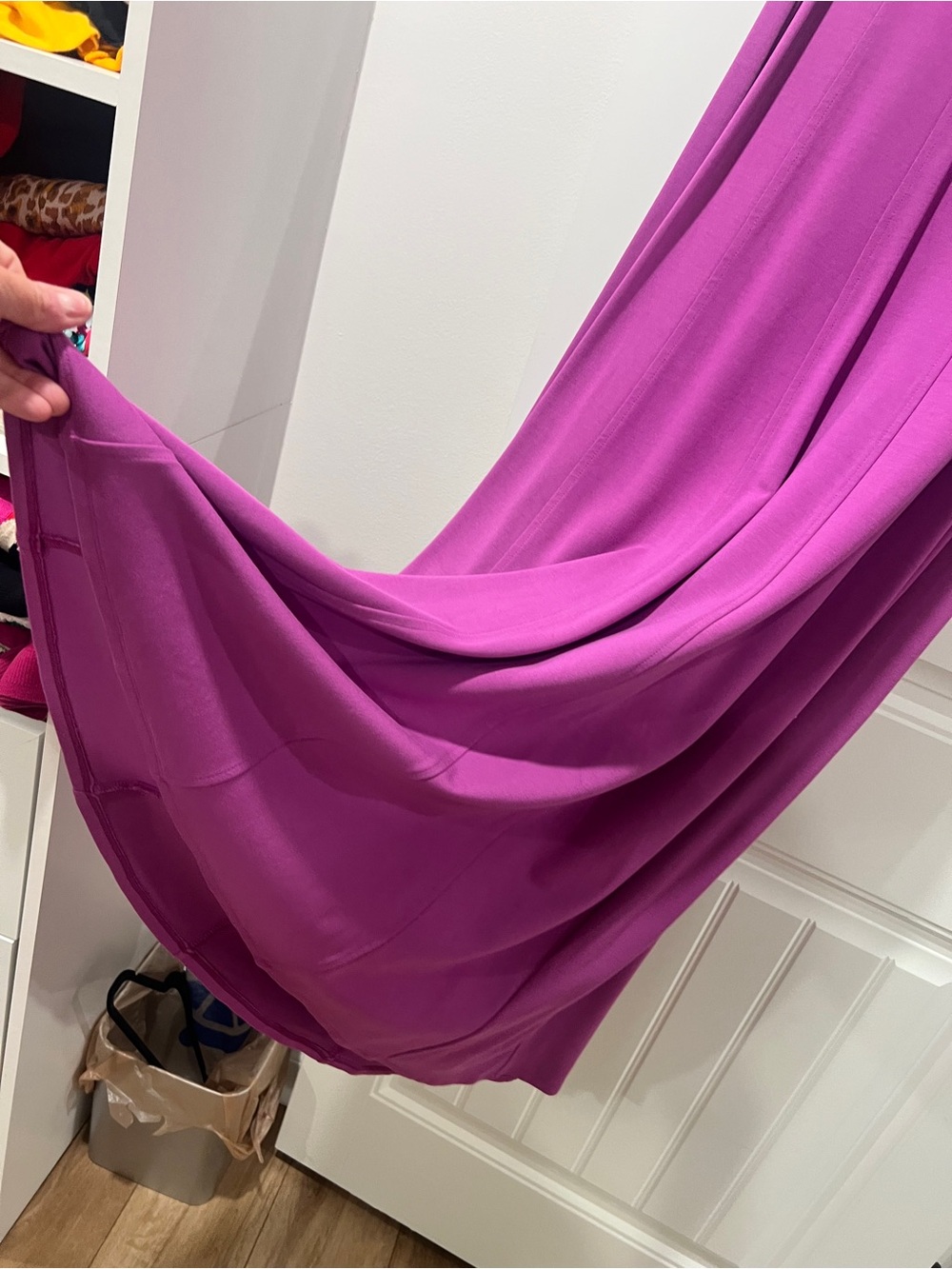 J Jill Sleeveless Fuchsia Maxi Dress size medium - Picture 6 of 7